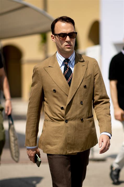 Pitti uomo - FALL 2024 MENSWEAR. Coverage. Collection. By Sarah Mower. January 11, 2024. View Slideshow. An Englishman in Florence, playing fast and loose with the entrenched emblems and rites of passage of ...